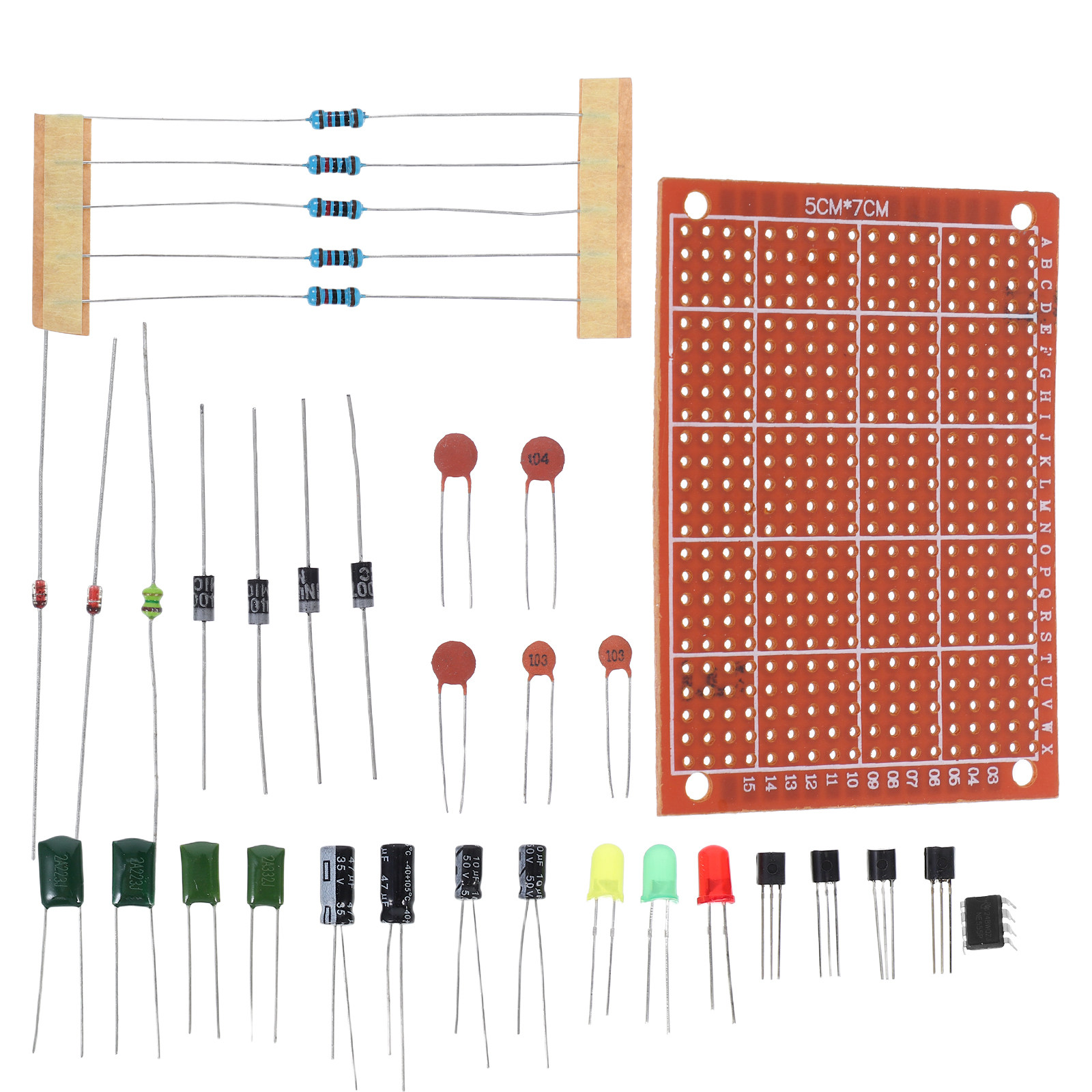 Diy Electronics Kits For Beginners - 1Set beginners soldeerkit oefenbord met diverse