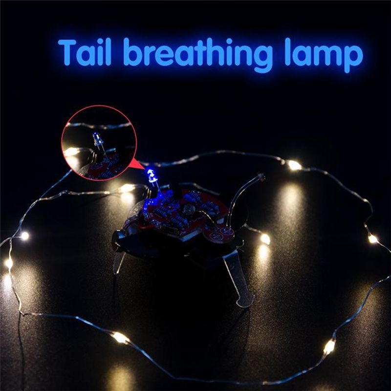 Diy Electronics Learning Kit - *A89Z Firefly Lichtgevoelige robot Elektronisch leren