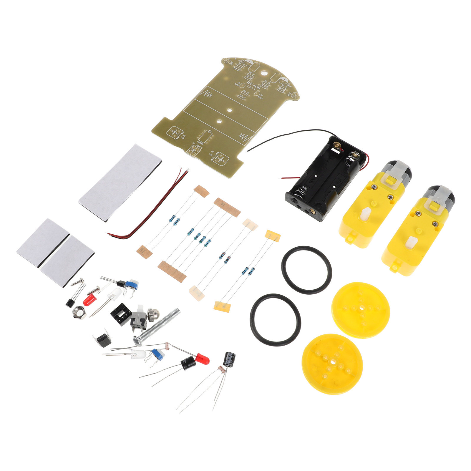 Diy Electronics Project Kit - 1Set Tracking Car Kit Geavanceerde Lijnvolgende