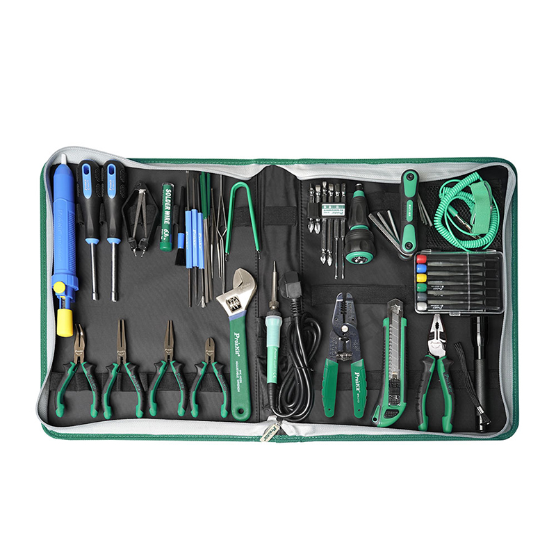 Diy Electronics Lab - 52-delige Pro'sKit PK-2002H reparatieset voor elektriciens,