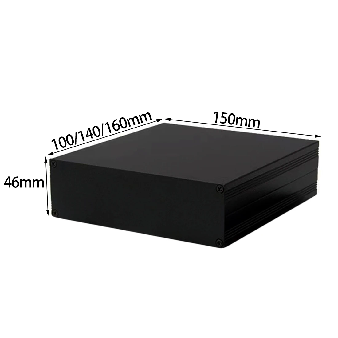 Diy Enclosure For Electronics - Aluminium Behuizing 150*46*100/140/160Mm Waterdichte Split Box