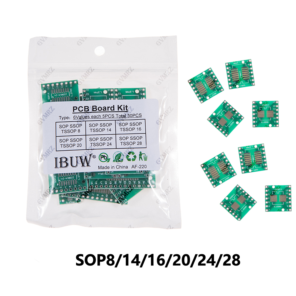 Diy Electronics Project Kit - 30PCS 6 Waarden SOP SSOP TSSOP
