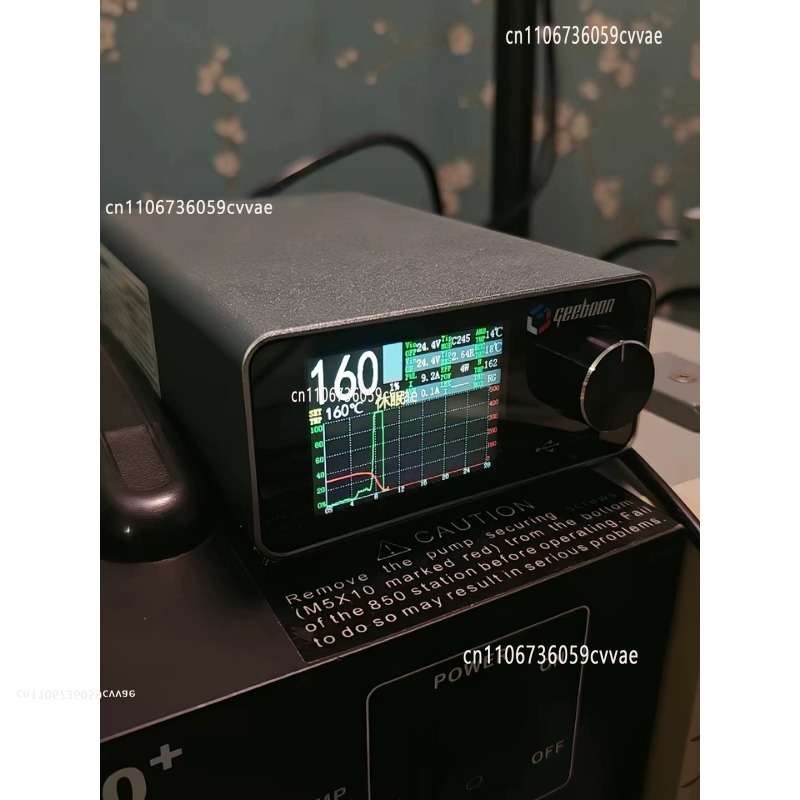 Diy Electronics For Home - TC22 240W Soldeerstationset met SDC02 ijzeren