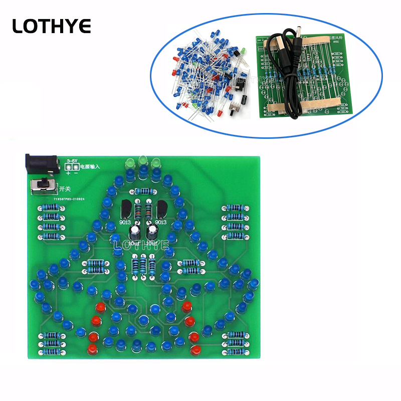 DC 3-5V LED-licht Swing Windgo - Diy Electronics Lab recensie en prijs