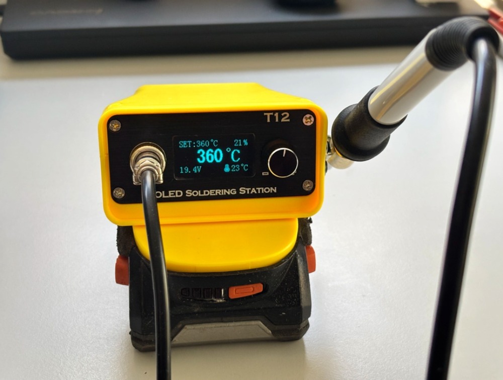 T12 Draadloze Soldeerbout Voor - Diy Electronics Bench recensie en prijs