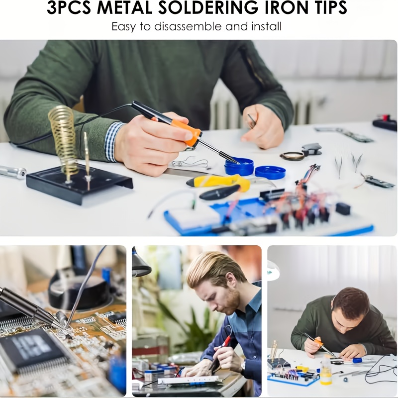 3-delige set vervangbare solde - Diy Electronics Bench recensie en prijs