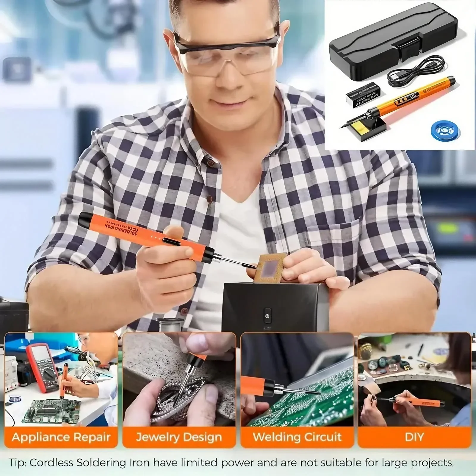 Precisie oplaadbare mini-solde - Diy Electronics Lab recensie en prijs