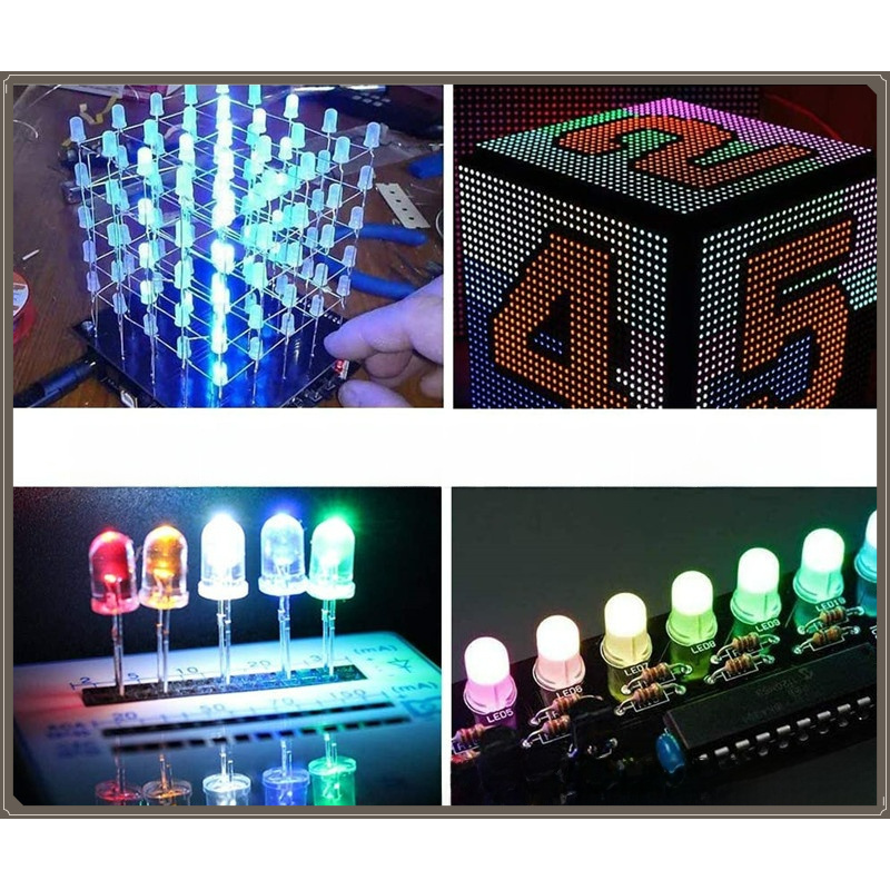 400 stuks 3 mm LED-diodes met  - R/Diy Electronics recensie en prijs