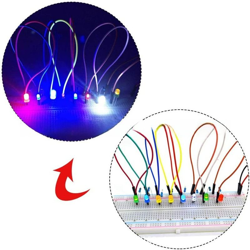 400 stuks 3 mm LED-diodes met  - R/Diy Electronics recensie en prijs
