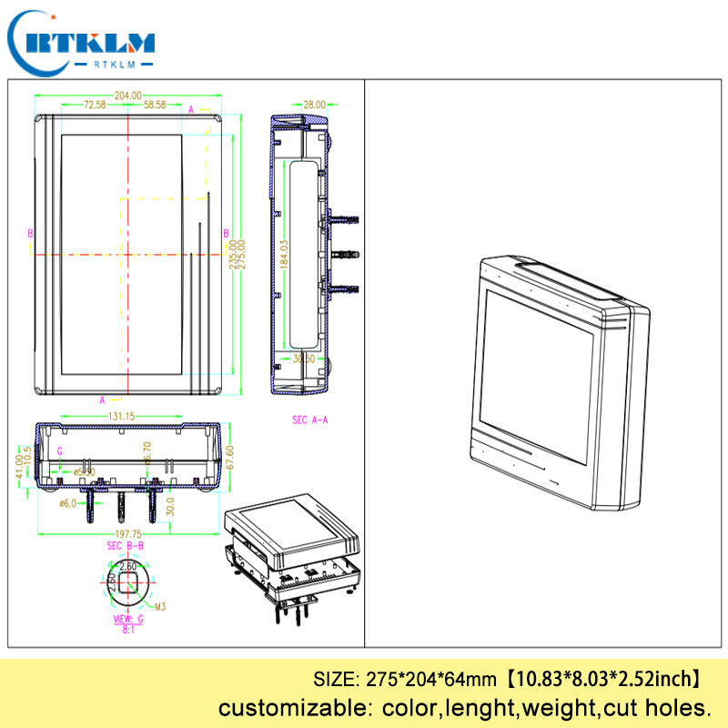 Muurbevestiging plastic behuiz - Diy Enclosure For Electronics recensie en prijs