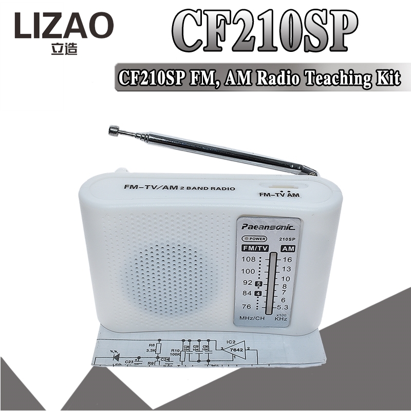 LIZAO CF210SP FM AM Radio Kit, - Diy Electronics Kits For Beginners recensie en prijs