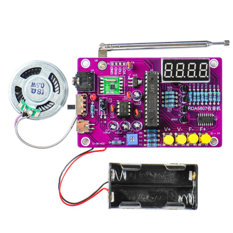 DIY FM-radio elektronische kit - Diy Electronics Project Kit recensie en prijs