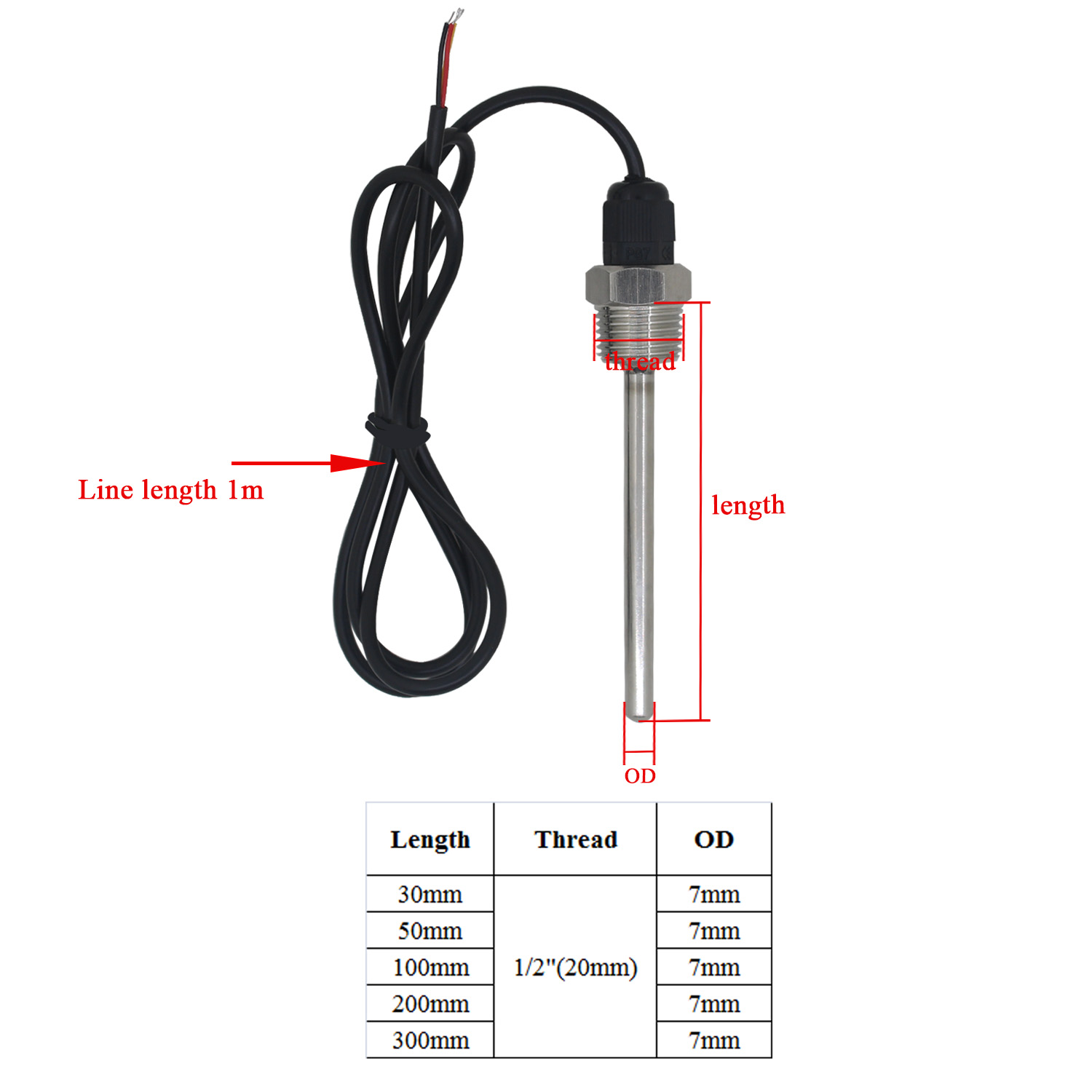 1x DS18B20 Digitale Temperatuu - Ds18B20 Temperature Sensor recensie en prijs