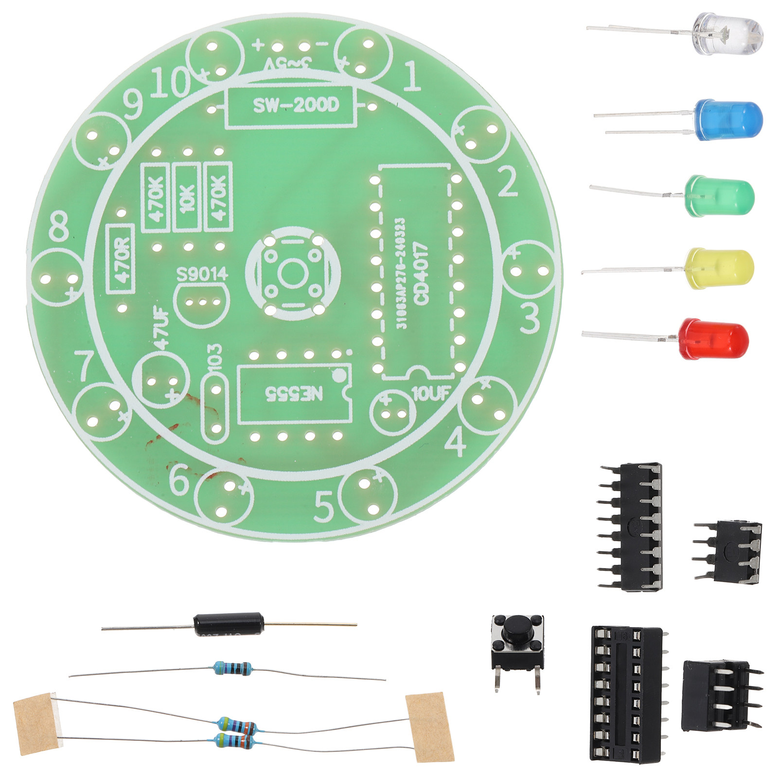 Soldeer oefenset voor beginner - Diy Electronics Kits For Beginners recensie en prijs