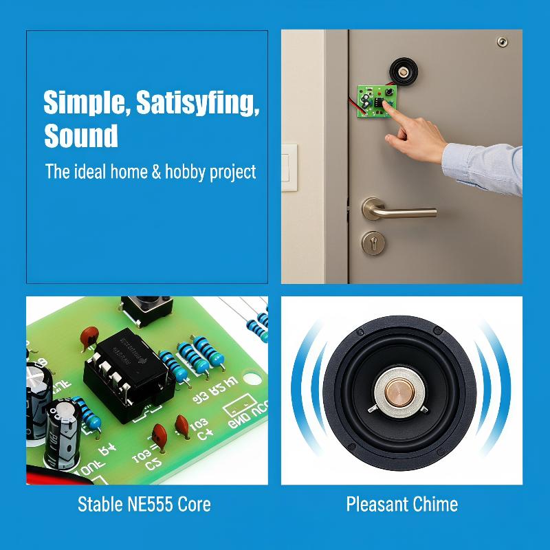 NE555 Deurbel DIY Soldeer Oefe - Diy Electronics Project Kit recensie en prijs