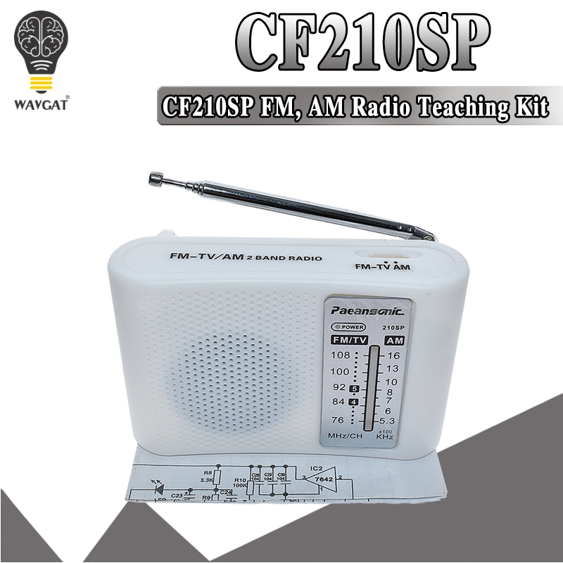 CF210SP AM/FM Stereo Radio Kit - Diy Electronics Lab recensie en prijs