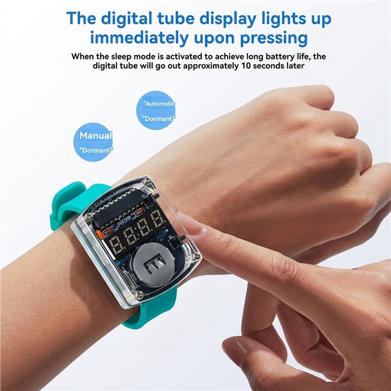 2X DIY Horloge LED Horloge Ele - Diy Electronics Project Kit recensie en prijs