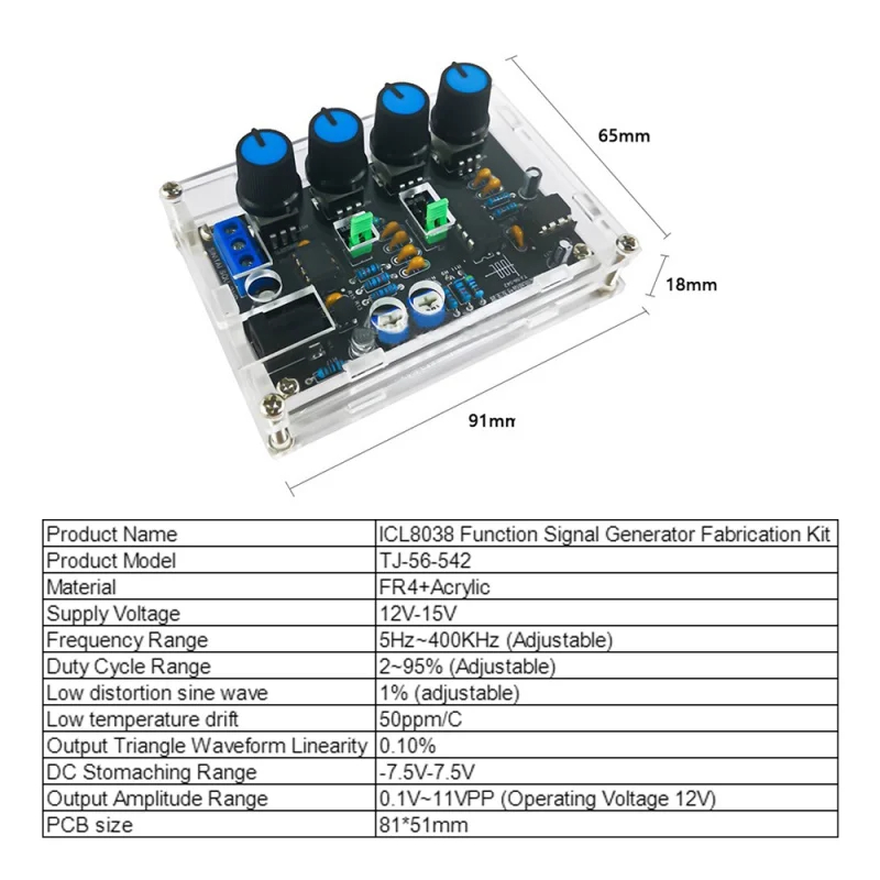 Diy Icl8038 Multifunctionele L - Diy Electronics Repair Kit recensie en prijs