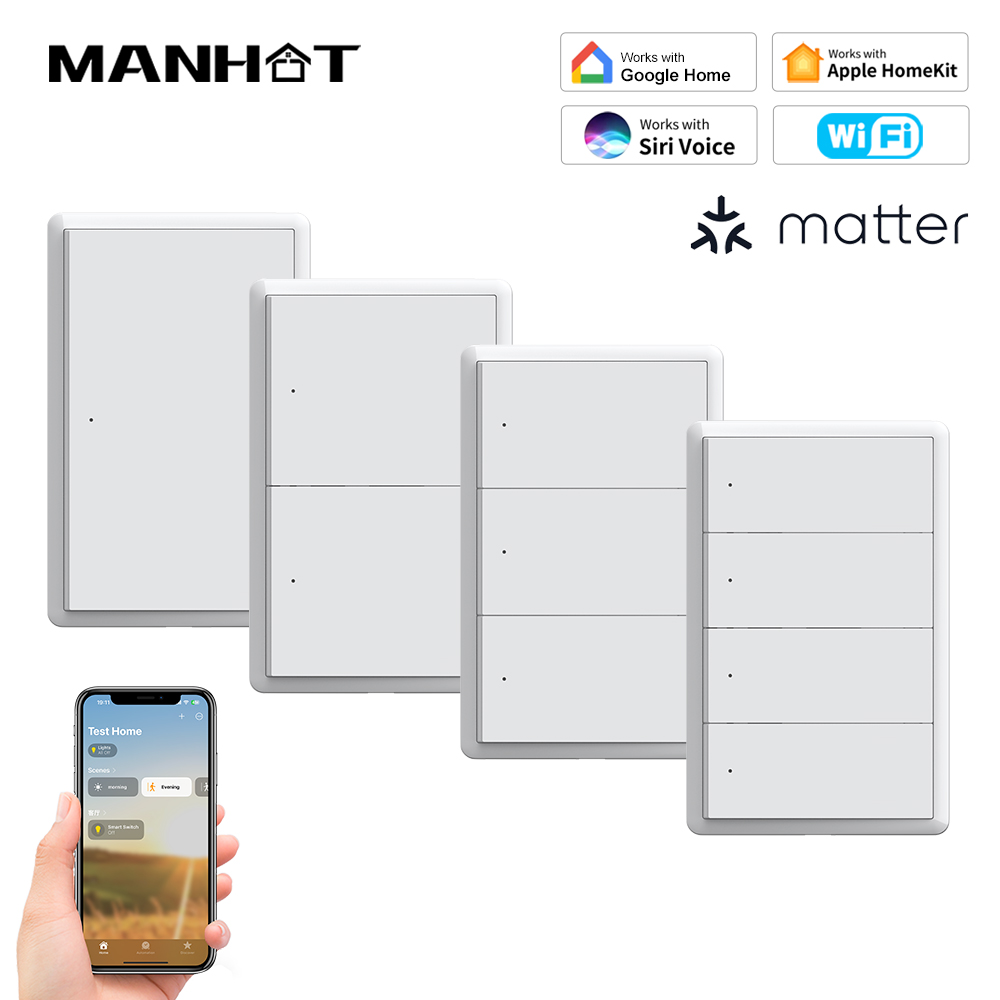 MANHOT Homekit WiFi Smart Swit - Diy Home Electronics recensie en prijs