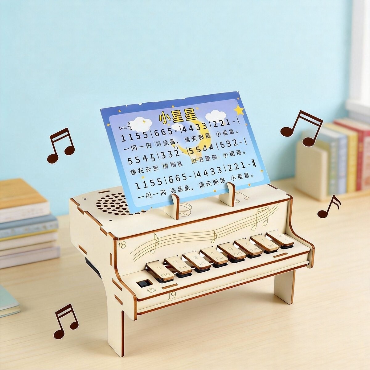 DIY houten elektronische piano - Diy Electronics Kits For Adults recensie en prijs