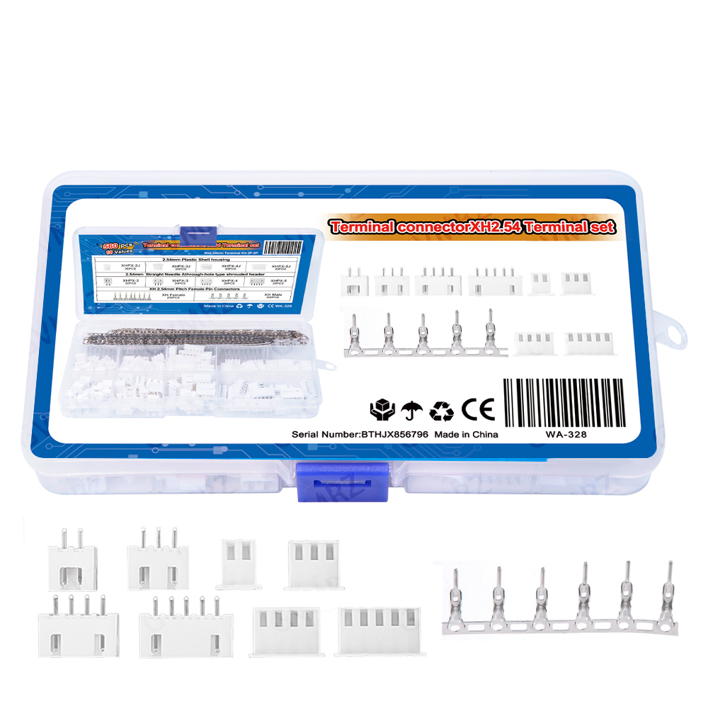 560PCS XH2.54 Connector Kit -  - Diy Electronics Project Kit recensie en prijs