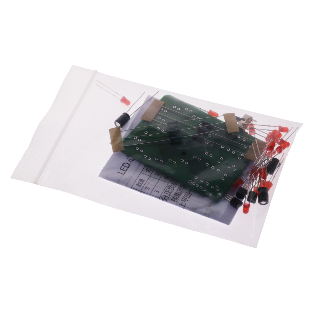 LED hartvormig looplicht Knipp - Diy Electronics Learning Kit recensie en prijs