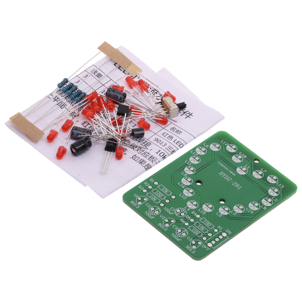 LED hartvormig looplicht Knipp - Diy Electronics Learning Kit recensie en prijs