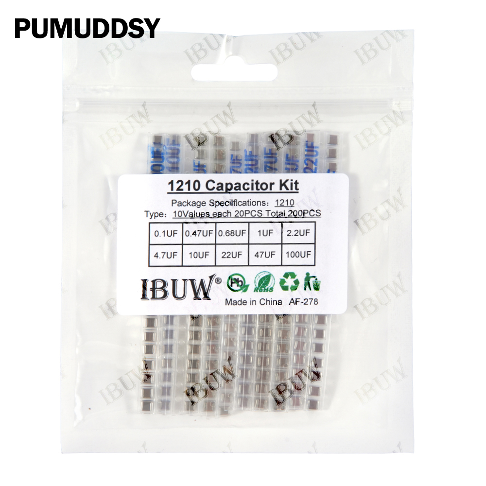 0402 0603 0805 1206 SMD Kerami - Capacitor Kit Assortment recensie en prijs
