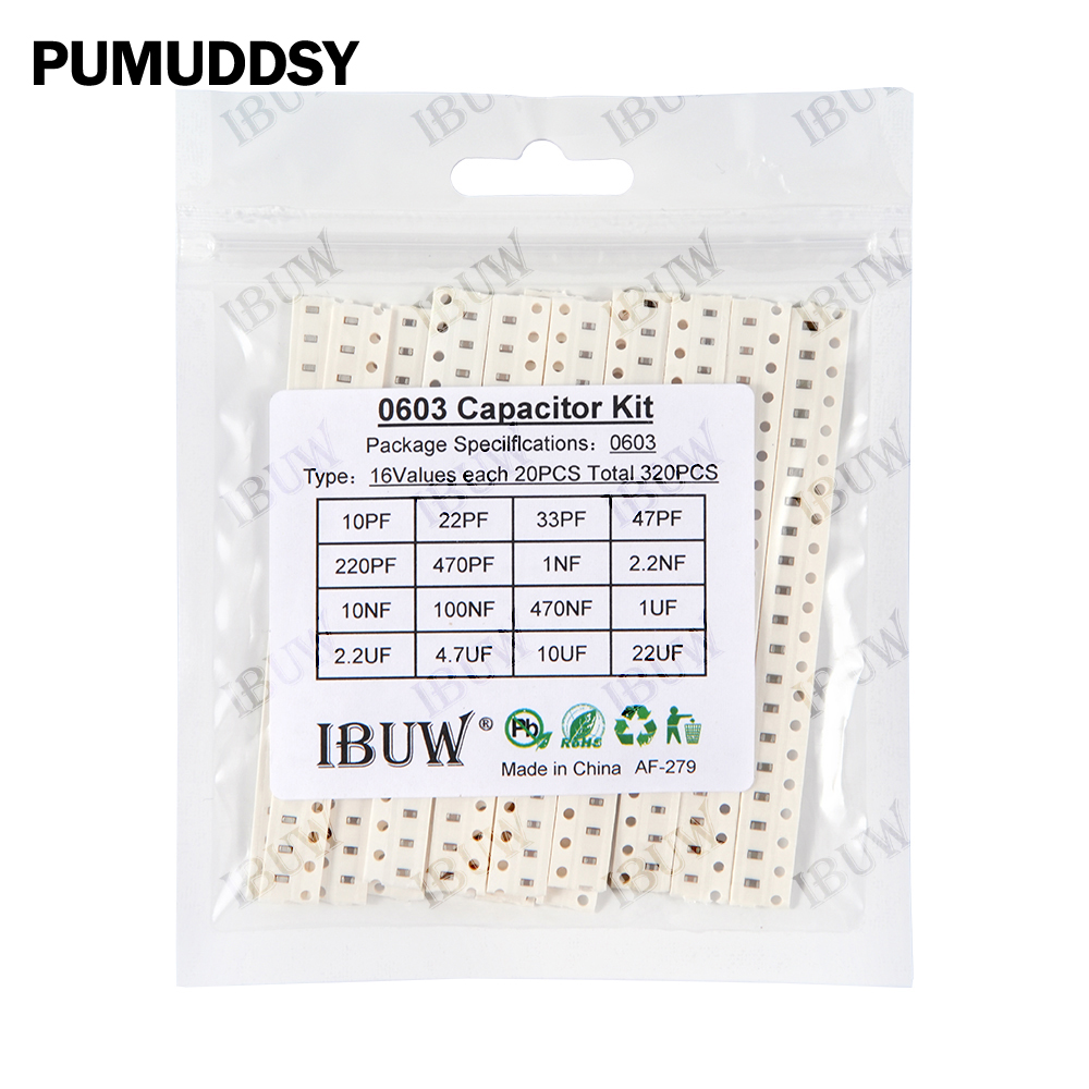 0402 0603 0805 1206 SMD Kerami - Capacitor Kit Assortment recensie en prijs