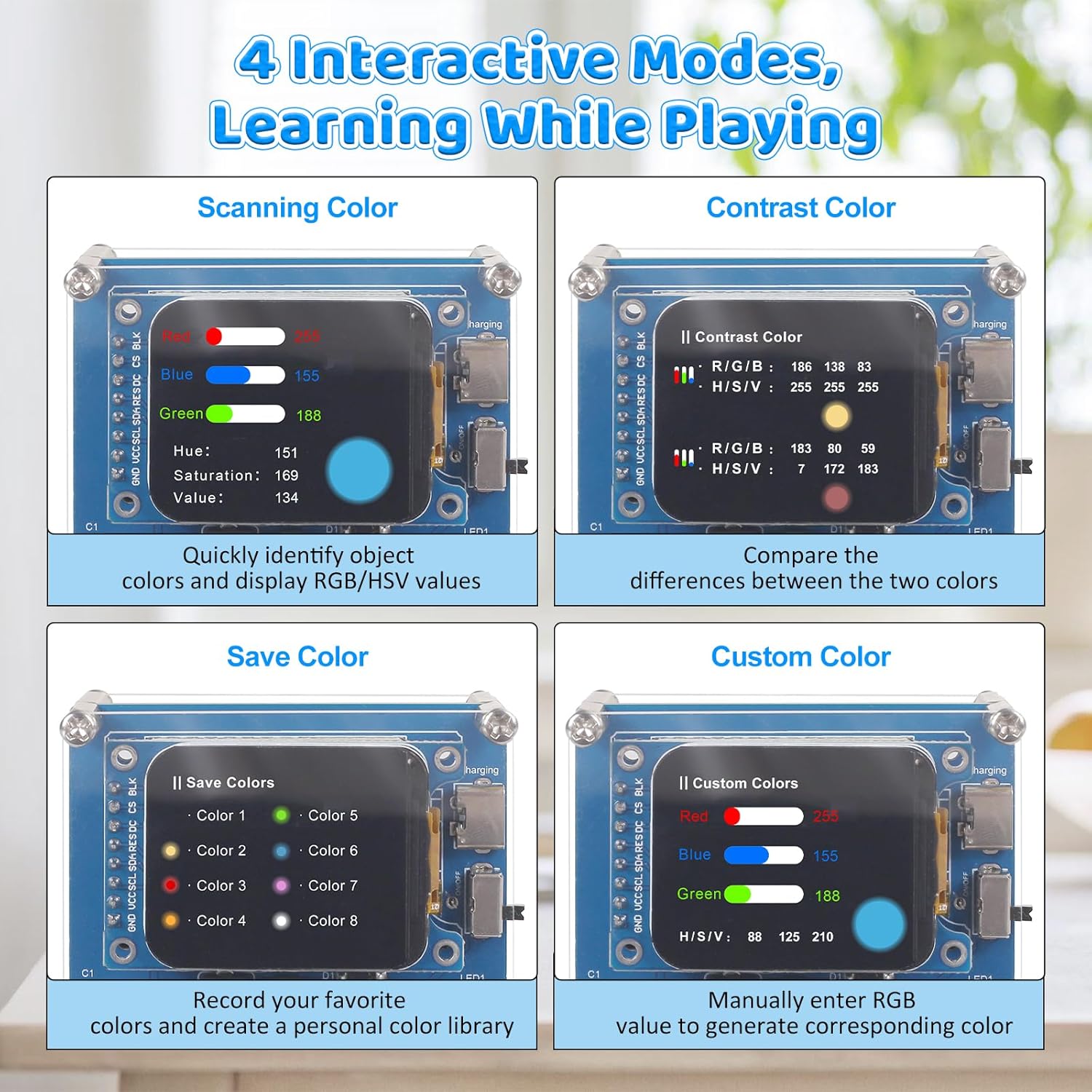 DIY Kleurherkenning Soldeerpra - Diy Electronics Learning Kit recensie en prijs
