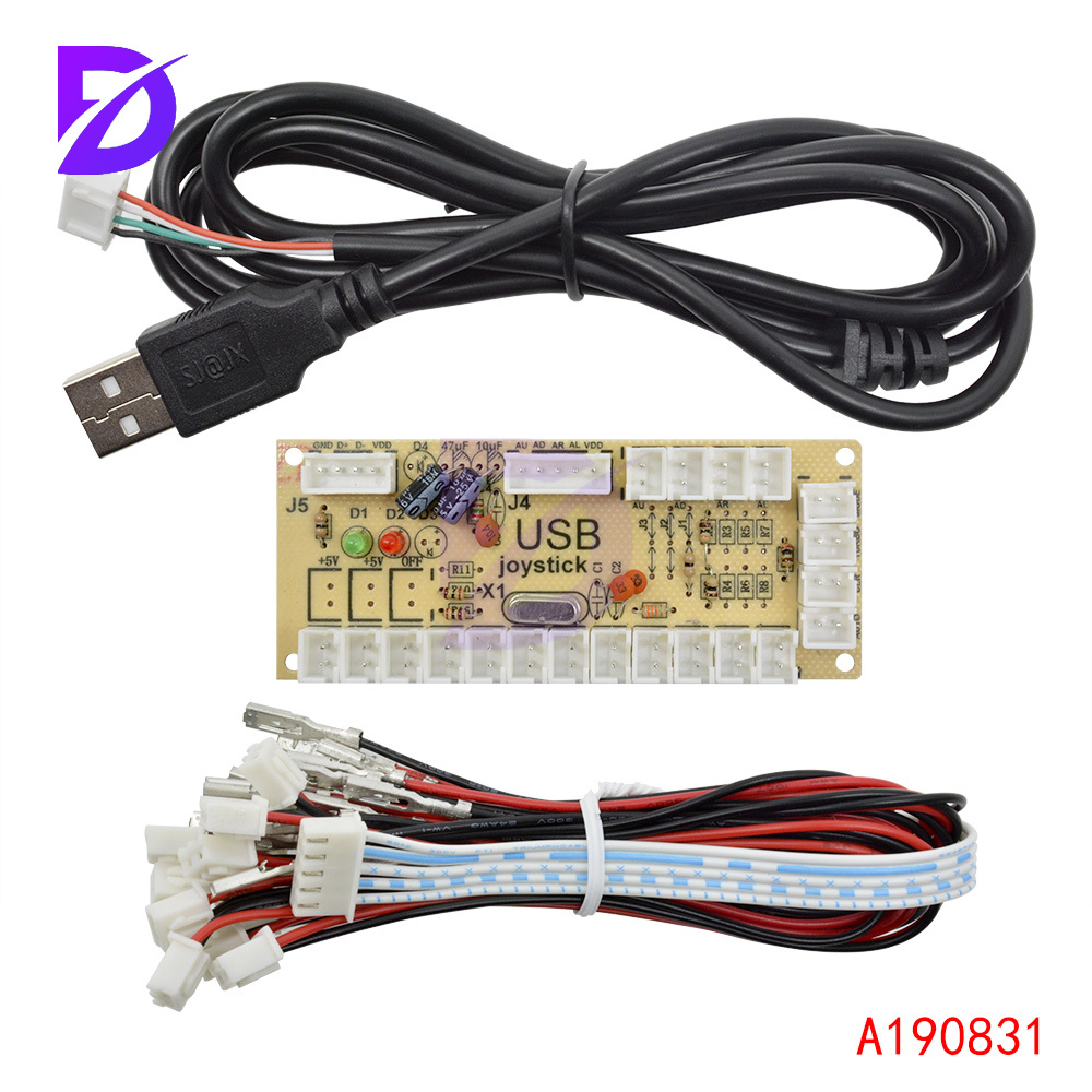 USB Arcade Joystick Chip Print - Diy Arcade Electronics Kit recensie en prijs
